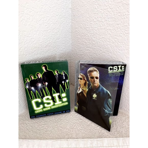CSI: Crime Scene Investigation - The Complete First And Second Season DVD - Picture 1 of 11
